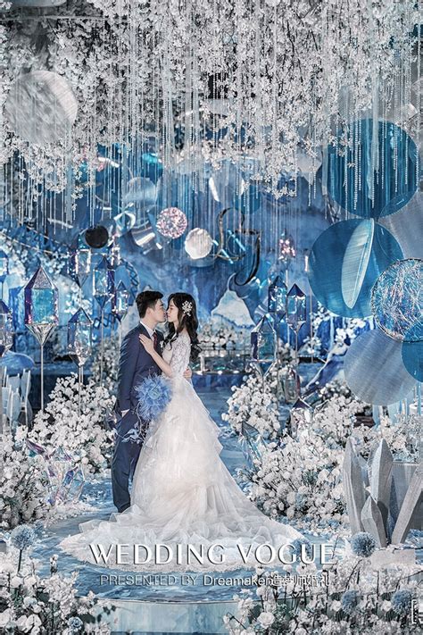 Blue Precious 主题婚礼 婚礼图片 婚礼风尚