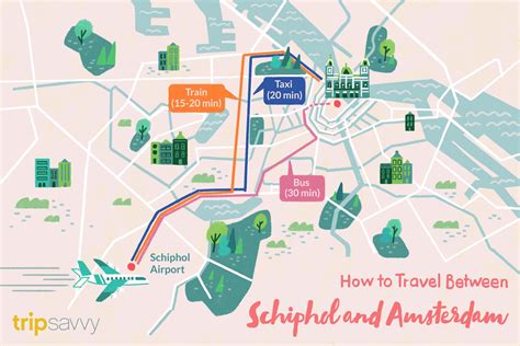 Amsterdam International Airport Terminal Map