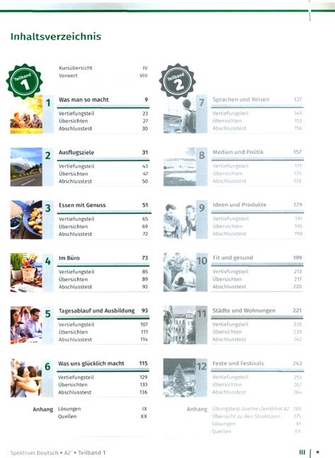 Spektrum Deutsch A2+ Kurs- und Arbeitsbuch Teilband 1 / Учебник ...