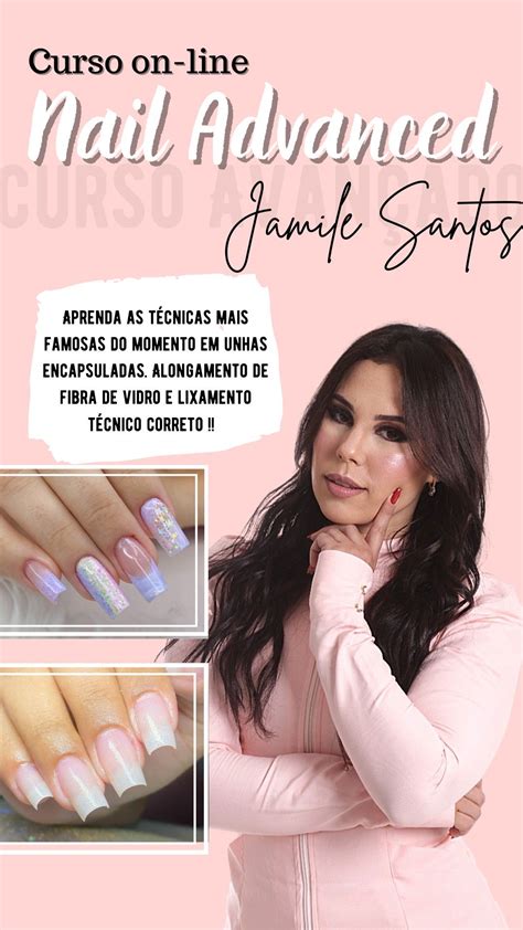 Gostaria De Aprender A Fazer Unhas Lindas Como A Da Imagem E Ainda