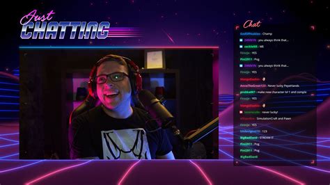 Synthwave Twitch Overlay Alerts And Widgets Behance