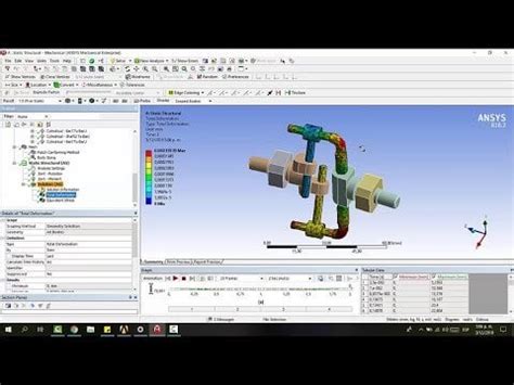 Elementos finitos - Ansys workbench 2019-1: Practica 11 : r/ANSYS