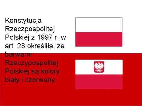 Polskie Symbole Narodowe Symbole Narodowe Godo Flaga Hymn