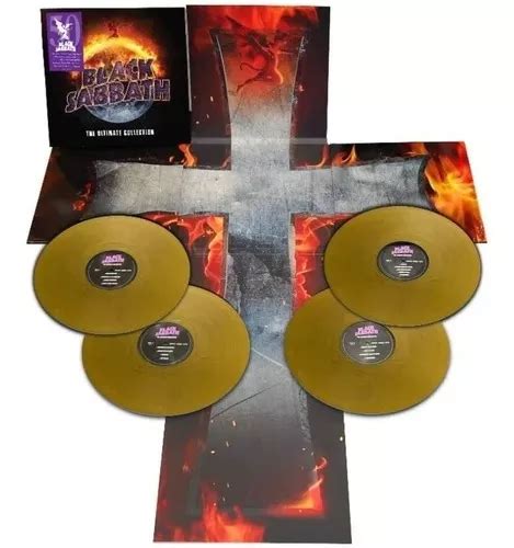 Black Sabbath The Ultimate Collection Lps Gold Vinyl Mercadolibre