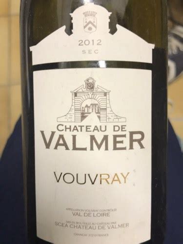 Ch Teau De Valmer Vouvray Sec Vivino Us