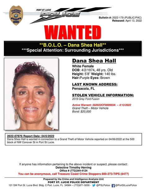 Wanted Suspects - Treasure Coast Crime Stoppers