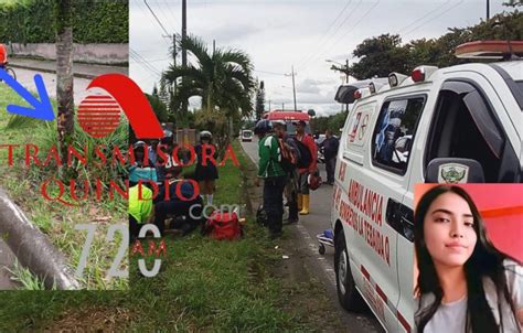 En accidente de tránsito falleció joven en La Tebaida Transmisora Quindío