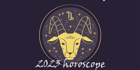 Horoscope Capricorne 2023