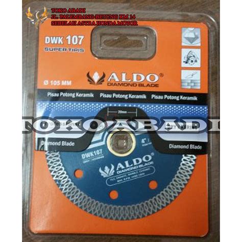 Jual Mata Potong Gerinda Granit Aldo Diamond Wheel Super Tipis