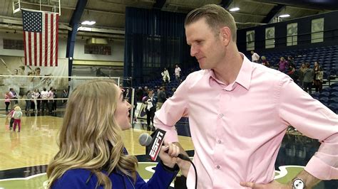 Women S Volleyball Dan Fisher Postgame Interview YouTube