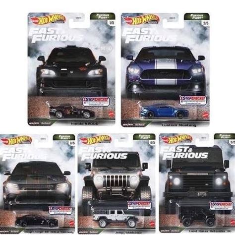 Jual Hotwheels Hot Wheels Fast Furious Furious Fleet Set Of Pc Shopee Indonesia
