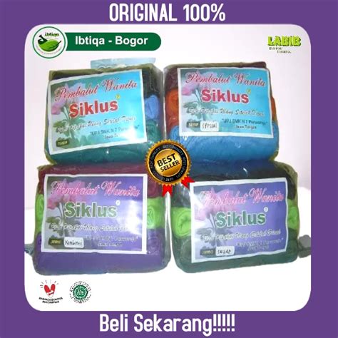 Jual Siklus Pembalut Kain Isi 6 Pads All Varian Asli Original 100