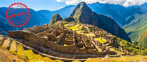 Machu Picchu Citadel Machu Picchu Mountain Official Tickets Peruways