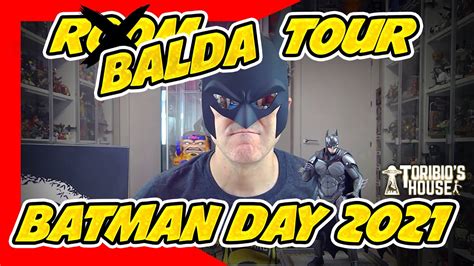 Batman Day Baldas Room Tour Figuras De Batman Youtube