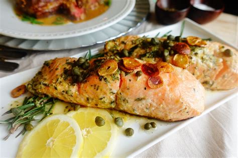 Sous Vide Lemon Rosemary Salmon