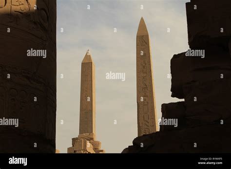 Complejo del templo de karnak fotografías e imágenes de alta resolución