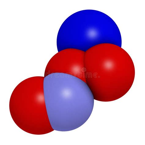 Molecola Delle Specie Di Azoto Reattivo Di Perossinitrite Sodico