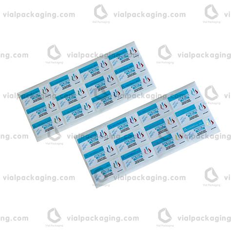 Vpvl 21 Rdna Trpoin 2ml Vial Labels For Injection Vial Packaging