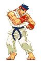 Ryu Idle Animation PixelJoint