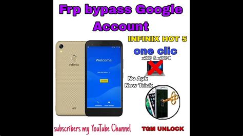 All Infinix Hot X X C Frp Bypass Google Account Without Pc New