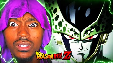 First Time Watching Dragonball Z Cell Saga Cell Games Youtube