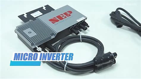 Nep Bdm600 800 1000 Micro Inverter 800w Single Phase Grid Tie Micro