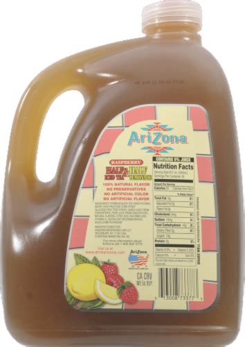 AriZona Half Half Raspberry Iced Tea And Lemonade Gallon 128 Fl Oz