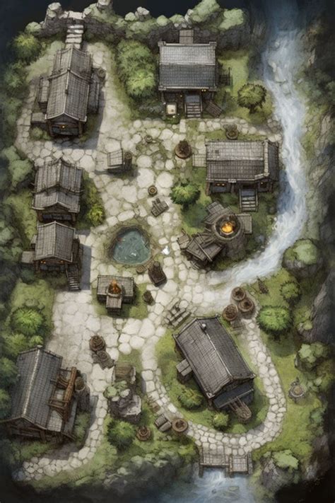 Карты городов для ваших настольных партий #art@phoenixs_art | Phoenix ...