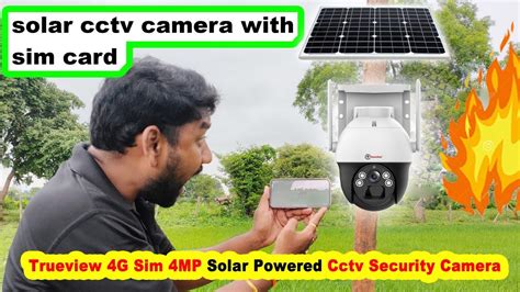 Solar Cctv Camera With Sim Card Trueview G Solar Color Cctv