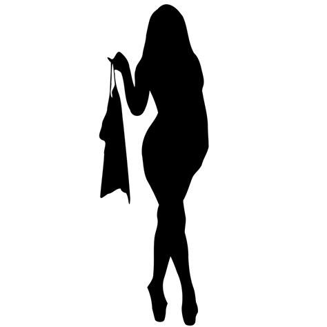 Sexy Woman Silhouette Clip Art Library