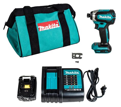 Makita 18v Lxt Li Ion Brushless Compact Impact Driver Kit With Battery