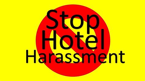 Hospitality Workers Supervisors And Managers Hotel Harassment Youtube