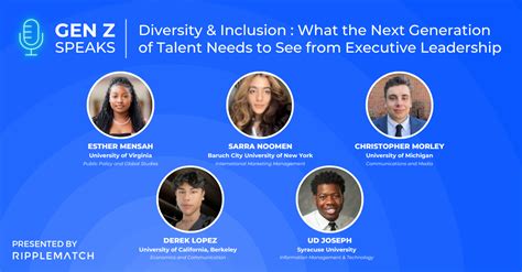 #GenZSpeaks | Diversity & Inclusion : What the Next Generation of ...