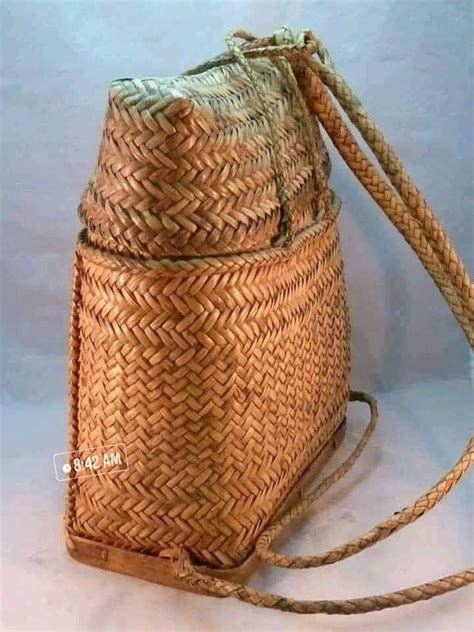 Pin By Rudi Tabora On Philippine Cordilleras Basketry Bamboo Bag