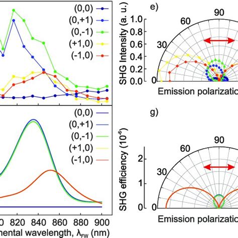 Wavelength Dependent SHG And Polarization Resolved Emission Of The