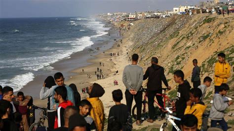 EE UU instalará un puerto provisional en la costa de Gaza para