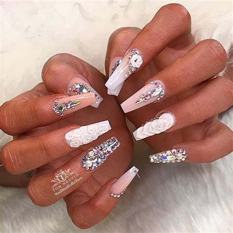 Tom Nguyen On Instagram 21st Birthday Nail Look As Requested 21st Birthday Nails Birthday