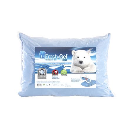 Travesseiro Geladinho - Travesseiro Frostygel Geladinho Lavável 50cm x 70cm | Shopee Brasil