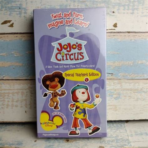 Jojos Circus Vhs New Sealed Playhouse Disney Special