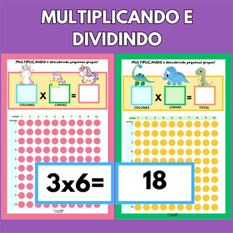 Multiplicando E Dividindo Professora Ana Claudia Wolff Hotmart