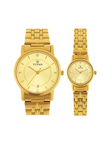 Titan Wrist Watch For Couple Online Bellvalefarms