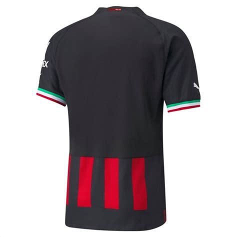 Ac Milan Thuis Voetbalshirt Korte Mouw Voetbal Pakje