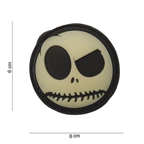 Ecusson D Big Nightmare Smiley Pvc Velcro Patch Dan Military