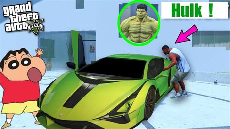 Gta Franklin Shinchan Stealing Hulk Super Car Gta Mods