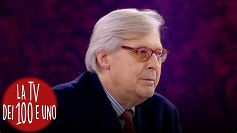 La Tv Dei E Uno Vittorio Sgarbi Racconta La Gioconda Di Leonardo