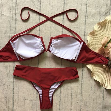 STRÓJ KĄPIELOWY BIKINI BANDAGE WYCIĘCIA SEXY 612 Bibelocik Bibelocik