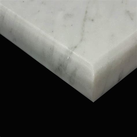 Carrara Honed Bullnose Step Tread Marble Size X X