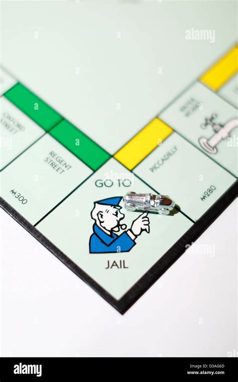 Monopoly Board Jail Stock Photos & Monopoly Board Jail Stock Images - Alamy