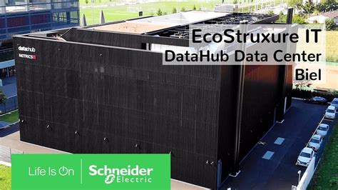 EcoStruxure IT Energieeffizienz Innovation Im DataHub Data Center