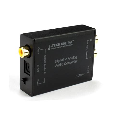 J Tech Digital Optical SPDIF Toslink Coaxial Digital To Analog